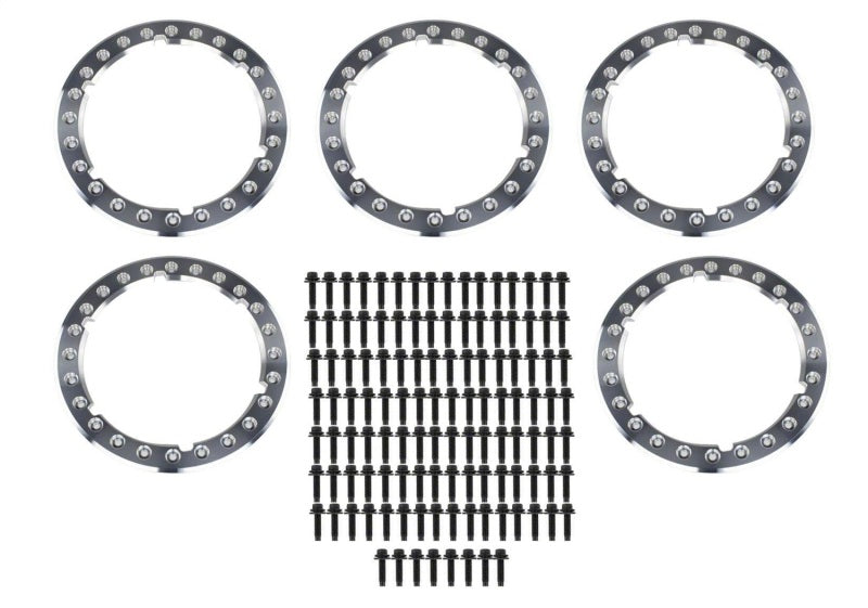 fits Ford Racing M-1021K-BL5 2021+ fits Ford Bronco Functional Bead Lock Ring Kit