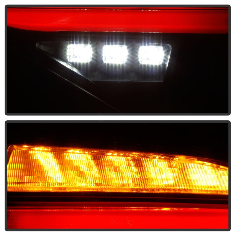 Spyder 5086747 Subara fits Impreza WRX Hatchback LED Tail Lights Seq Signal Blk