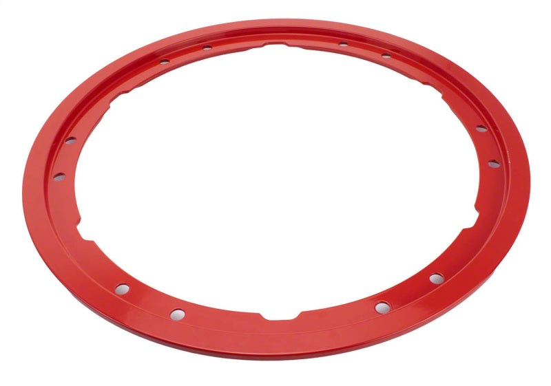 fits Ford 21-22 Racing M-1021-BLR Bronco Bead Lock Trim Ring - Red