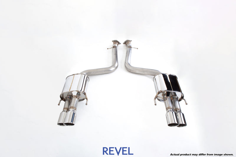 Revel T70201AR Medallion Touring-S Catback Exhaust - Dual Muffler / Quad Tip / R