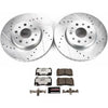 PowerStop K7882-26 16-18 fits Cadillac CT6 Front Z26 Street Warrior Brake Kit