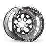Weld 83B-516280CB Alpha-1 15x16 / 5x4.75 BP / 5in. BS Black Wheel - Black Dou