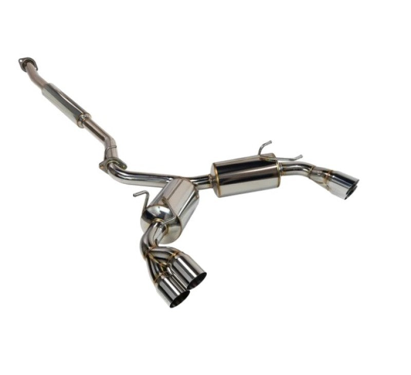 Remark RK-C4063T-04 22+fits Toyota GR86 / fits Subaru BRZ Sports Touring CatBack Exhaust Stainless Steel Tip