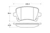 Stoptech 308.1108 Street Touring 06-09 Audi A3 / 05-09 Audi A4/A6 / 08-09 Audi TT