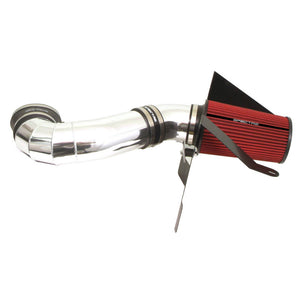 Spectre 9924 05-09 fits Ford Mustang GT V8-4.6L F/I Air Intake Kit - Polished w/Red Filter