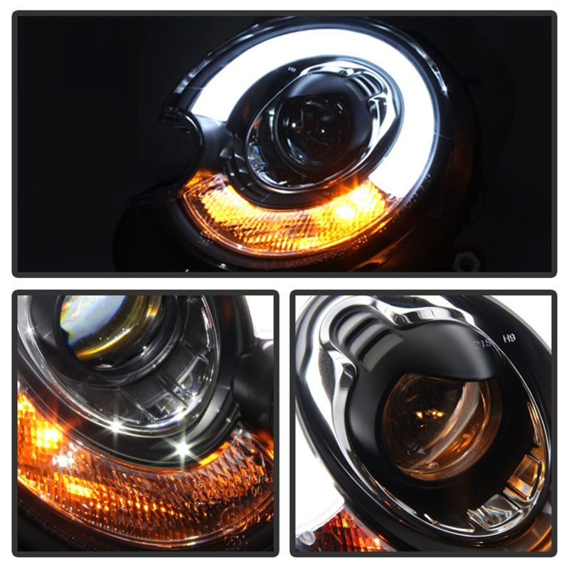 Spyder 5080615 fits Mini 10-20 Cooper 2012 Projector Headlights Xenon/HID Model