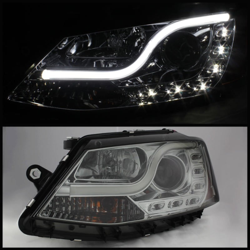 Spyder 5073655 fits Volkswagen 11-14 Jetta Projector Headlights Halogen Light T