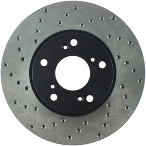 Stoptech 128.40036R 06-08 Civic GX / 02-04 CR-V / 98-02 Honda Accord V6 / 03-07 Accord 4 cyl/V6 MT Drilled Rig