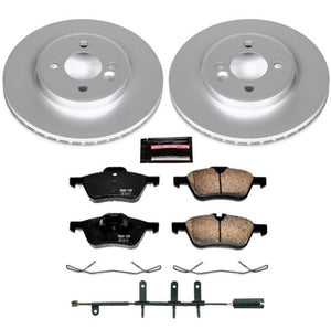 PowerStop fits Mini 02-06 Cooper Front Z23 Evolution Sport Coated Brake Kit