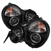 Spyder 5011275 fits Mercedes Benz E-Class Projector Headlights LED Halo Blk PRO