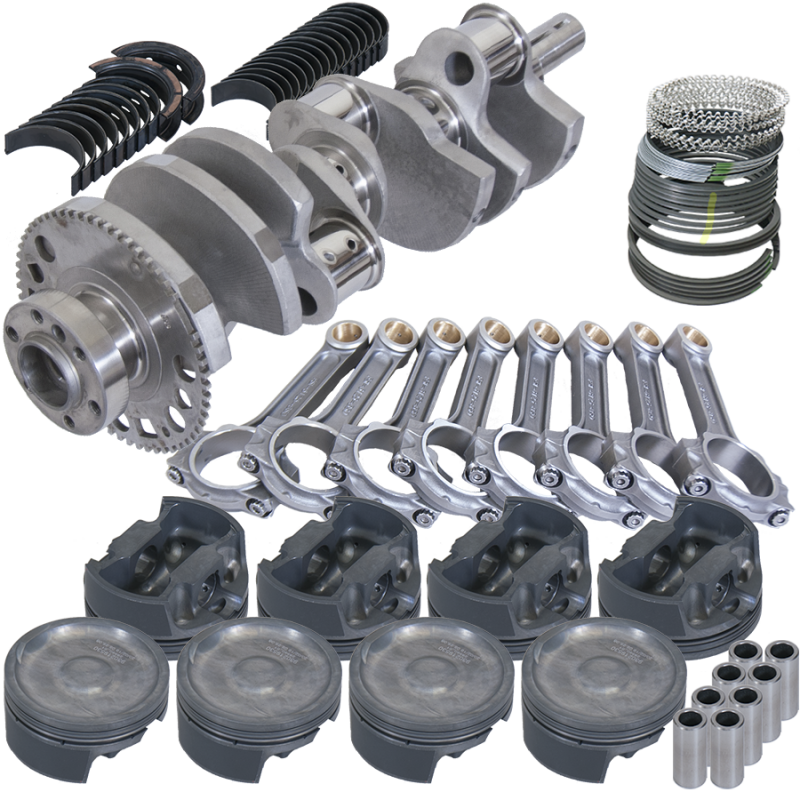 Eagle 639224030 fits Chevy LS2 4.000in Crank 58 Tth Reluctor 6.125in I-Beam Rods 4.030in Pistons Rotating Assembly
