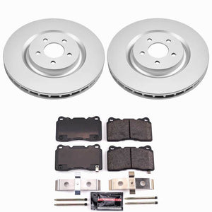 Power Stop 07-14 Ford Mustang Front Z23 Coated Brake Kit