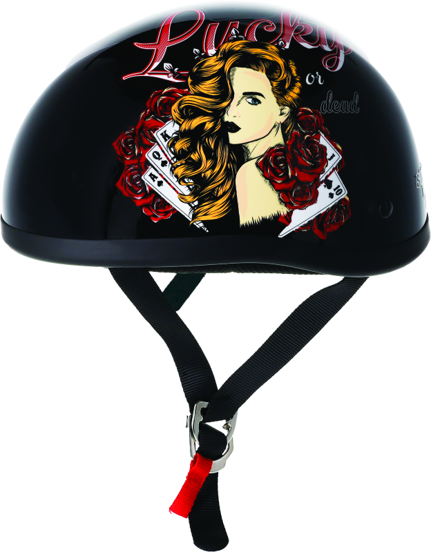 Skid Lid 649520 Skid Lids Lucky Lady Original Helmet - Medium