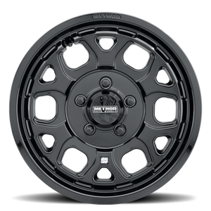 Method MR416 Bead Grip 15x7 / 6x5.5 / 74mm Offset / 78.30mm CB - Gloss Black Wheel