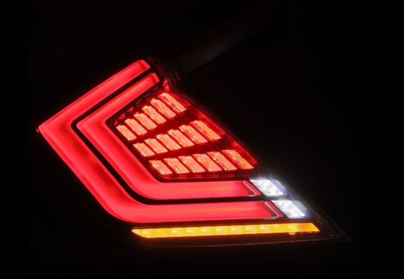 AlphaRex 676010 16-21 fits Honda Civic Hatchback / Type-R FK8 Nova-Series LED