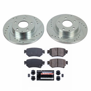 PowerStop K8068 fits Mazda 16-18 6 Rear Z23 Evolution Sport Brake Kit