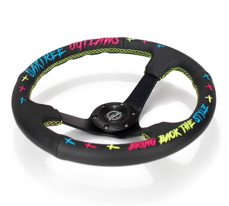 NRG RST-036MB-OTOL-TRI RST-036MB-OTOL-TRI Reinforced Steering Wheel - Oak Tree