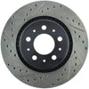 Stoptech 127.39023R Slotted & Drilled Sport Brake Rotor