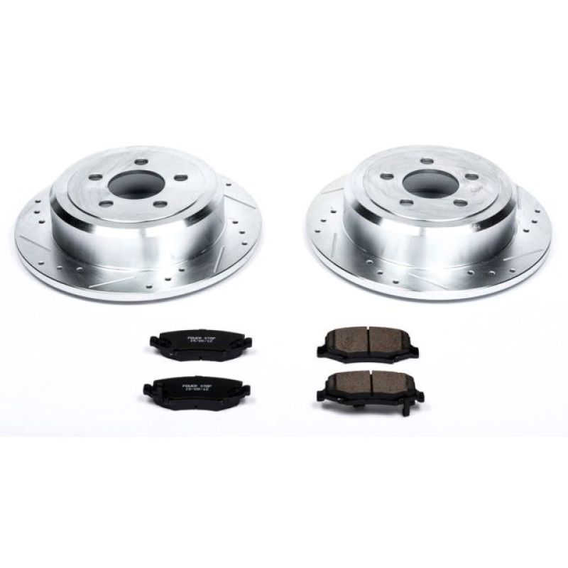 PowerStop K3046 fits Dodge 07-11 Nitro Rear Z23 Evolution Sport Brake Kit