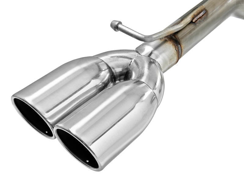 AFE 49-32067-P orce-Xp 2-1/2in 304 SS Cat-Back Exhaust 15-19 fits Dodge Challen