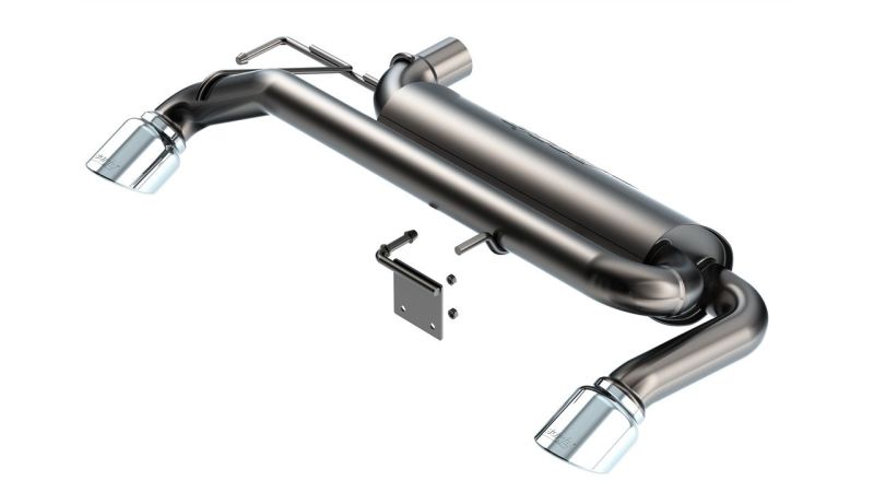 Borla 11974 fits Ford 21-22 Bronco 2.3L 4WD S-Type Axle Back Exhaust w/ Bright Chrome Tips