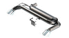 Borla 11974 fits Ford 21-22 Bronco 2.3L 4WD S-Type Axle Back Exhaust w/ Bright Chrome Tips