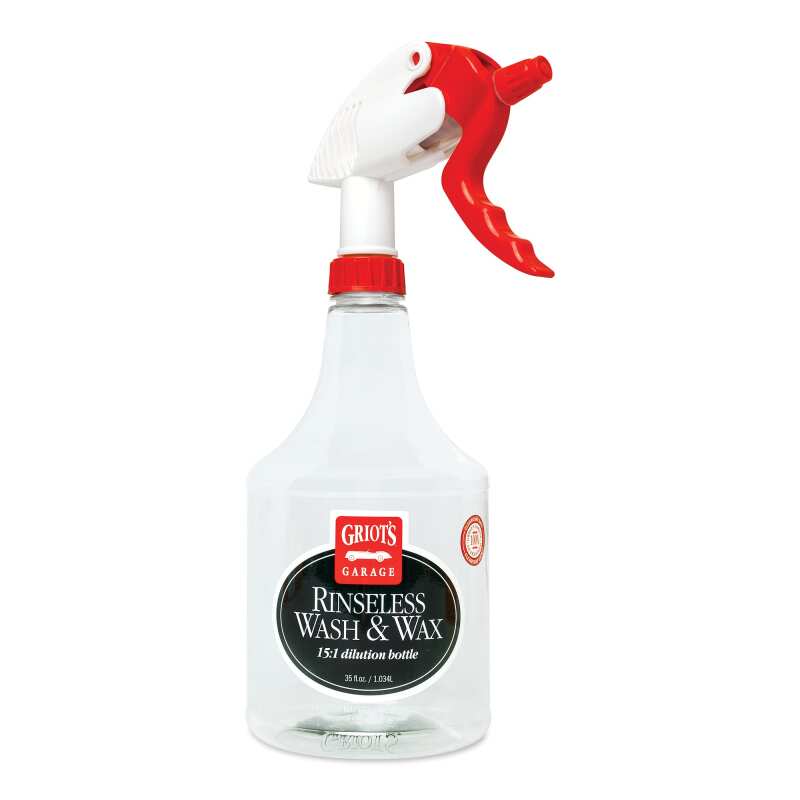 Griots Garage 10519 Rinseless Wash & Wax Secondary Bottle