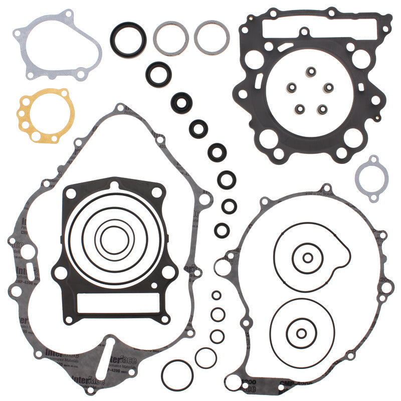 QuadBoss 564039 fits Yamaha YFM660R Raptor Complete Gasket Set w/ Oil Seal