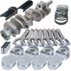 Eagle 14004040 fits Ford 289/302 3.400in Crank 5.400in H-Beam -12.5cc 4.040in Pistons Rotating Assembly