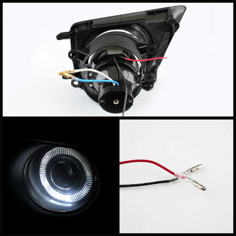Spyder 5075147 fits Toyota 12-20 Tacoma 2015 Halo Projector Fog Lights w/Switch