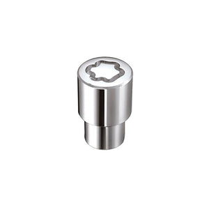 McGard 21156 Wheel Lock Nut Set - 4pk. (Reg. Shank Seat) M12X1.5 / 13/16 Hex / 1.38in. Length - Chrome