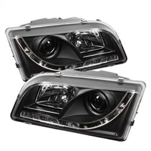 Spyder 5030351 fits Volvo 97-03 S40 Projector Headlights DRL Black High H1 Low