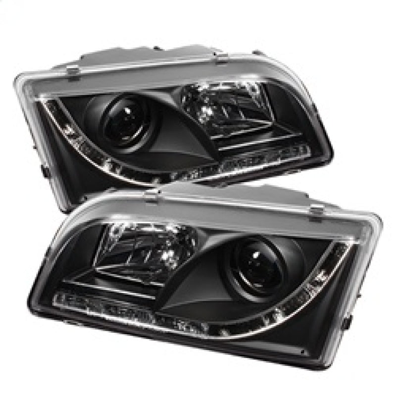 Spyder 5030351 fits Volvo 97-03 S40 Projector Headlights DRL Black High H1 Low