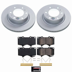 Power Stop 24-25 Toyota Tacoma Front Z17 Coated Brake Kit