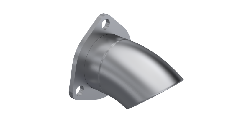 QTP 11250 2.5in Bolt-On QTEC Adjustable Turn Down