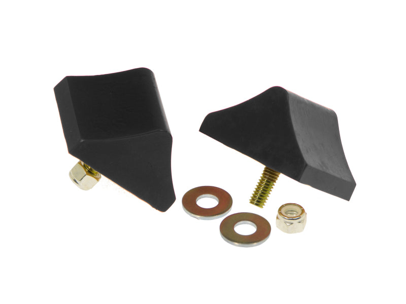 Prothane 19-1312-BL Universal Bump Stop 1 1/2X2X1 3/4 Wedge - Black