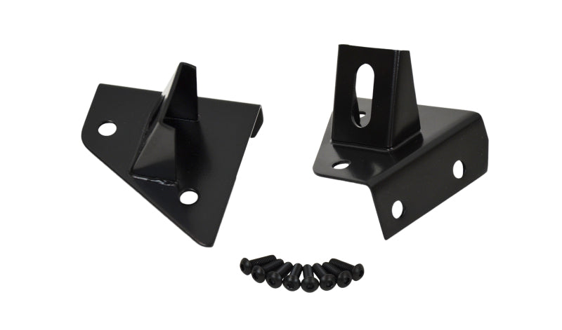 Kentrol 50531 fits Jeep 76-95 CJ/Wrangler YJ Light Bracket Pair - Powdercoat Black