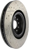 Stoptech 127.33112R 09 fits VW Passat CC / 06-09 Passat Slotted & Drilled Right Front Rotor