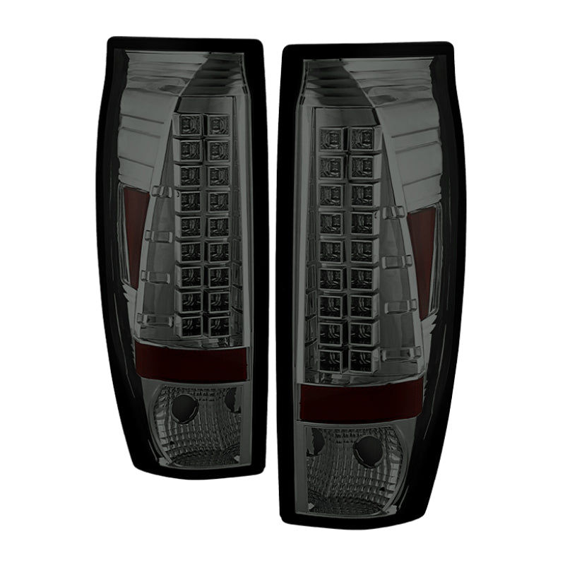 Spyder 5001085 fits Chevy 02-06 Avalanche LED Tail Lights Smoke ALT-YD-CAV02-LE
