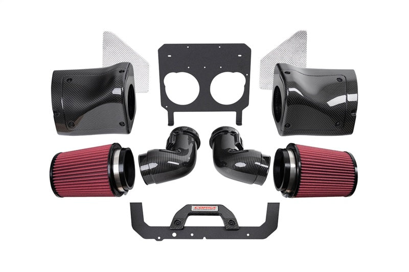 CORSA Performance 44012D Corsa 23+ fits Chevy C8 Z06 Carbon Fiber Air Intake w/ DryTech Filter