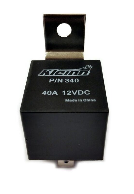 Kleinn 340 Sealed 40-Amp/ 5-Post/ SPDT Relay (12-volt)