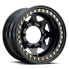 Raceline RT80 Rock 8 Spoke 15x10in / 8x165.1 BP / -25mm Offset / 130.81mm Bore - Gloss Black