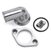 Edelbrock 4818 Waterneck fits SBC/BBC 90-Degree Two-Piece Cast Swivel Polished
