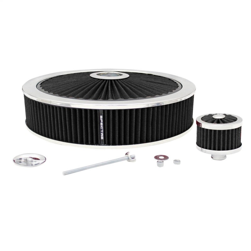 Spectre 847621 ExtraFlow Filter Value Pack 14in. x 3in. - Black