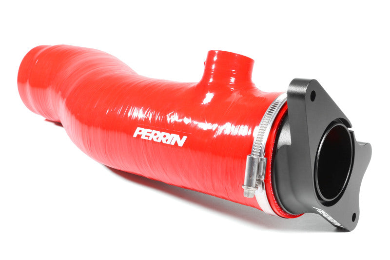 Perrin Performance PSP-INT-427RD Perrin 2022+ fits Subaru WRX Long Type Turbo Inlet Hose - Red
