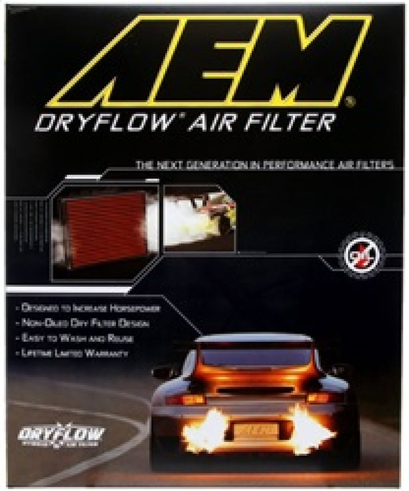 AEM 28-20129 Silverado/Sierra/Avalance/Tahoe/Yukon 12.625in O/S L x 10in O/S W x 1.75in H DryFlow Air Filter