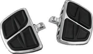 Kuryakyn 7610 Kuryakyn Kinetic Mini Boards With Adapter Chrome