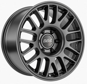 BBS TS-M 18x9in - 5x130 - 84.1 CB - ET25 - Satin Black Wheel