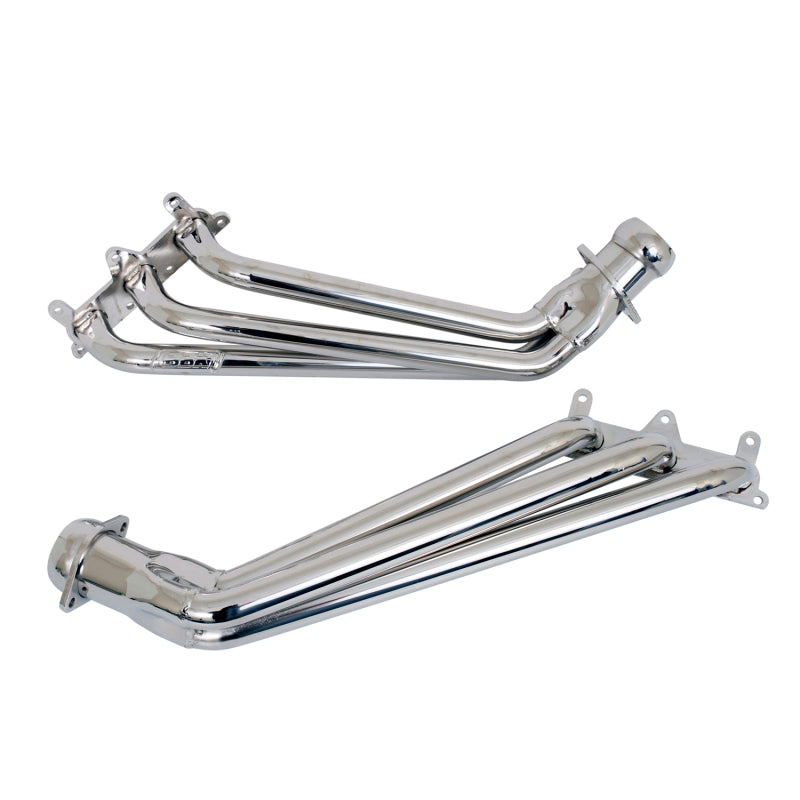 BBK  4041 Camaro V6 Long Tube Exhaust Headers With Converters - 1-5/8 Chrome
