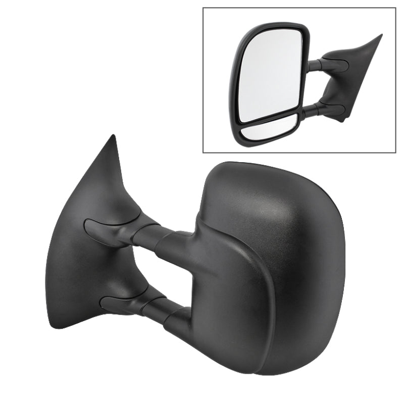 9932830 Xtune fits Ford 02-07 Superduty Manual Extendable Power Adjust Mirror